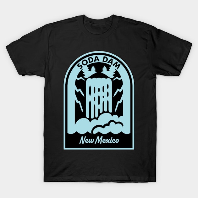 Soda Dam New Mexico T-Shirt by HalpinDesign